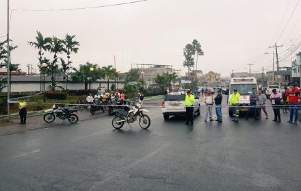 Se conoce que la Policía aplicó sus protocolos de seguridad y acordonó el lugar.