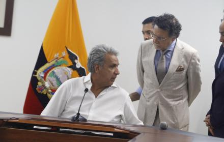 Imagen referencial. Presidente de Ecuador, Lenín Moreno.