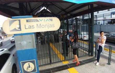 El servicio de Metrovía en Guayaquil ha sido suspendido hasta nueva orden.