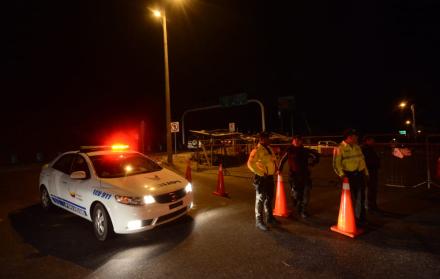 En la Y de Salinas se formó congestión vehicular por la intervención.
