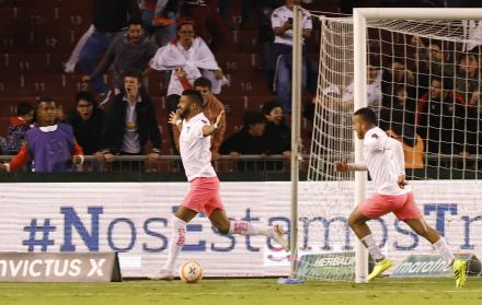 Aguirre anotó el primer tanto a los 50 minutos. El segundo fue de Cristian Martínez Borja a los 82.