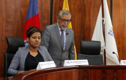 Celeridad. Joaquín Viteri, presidente del TCE, adelantó que resolverán con urgencia cualquier pedido del CNE.