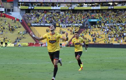 Leonardo Campana anotó el 3-1 y se bautizó con las redes canarias.