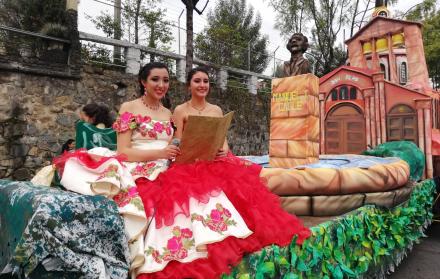 Azuay. El desfile que se realizó por la Independencia de Cuenca durante el feriado de noviembre de 2019.