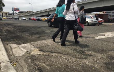 Trabajos. Se cambió el asfalto de unos diez mil metros cuadrados. 