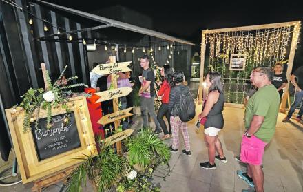 Evento. El 23 y 24 de julio los estudiantes hicieron proyecciones al público en general, en vísperas de la fecha de fundación de Guayaquil.