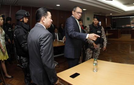 Imagen de archivo. Jorge Glas fue condenado por el delito de asociación ilícita, en la trama de corrupción Odebrecht, en 2017. Tiene otros casos abiertos.