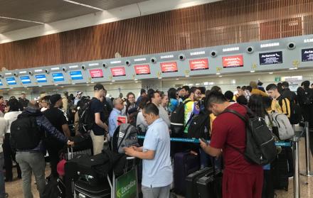Las actividades en la terminal aérea se retomaron a las 08:00 de este lunes 2 de septiembre.