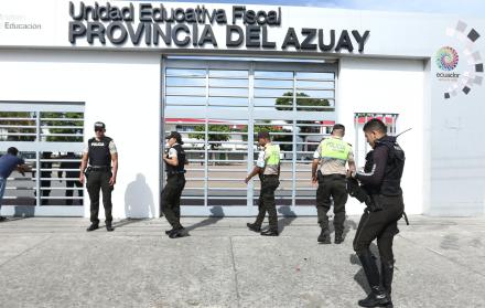 Trabajo. La Policía será la encargada de realizar los controles en los exteriores e interiores de los planteles educativos