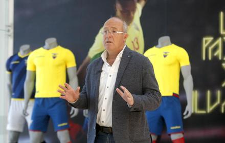 Imagen de archivo. Jorge Célico dirigió a Ecuador en los últimos encuentros ante Bolivia y Perú.