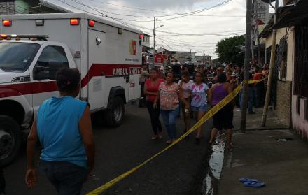 La emergencia se registró en un centro de rehabilitación clandestino, ubicado en las calles 26 y la I, suburbio de Guayaquil.