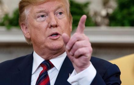 El presidente Donald Trump prometió una campaña agresiva para su reelección en 2020.