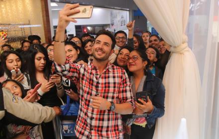 Martínez, de 36 años, estuvo de visita en Quito en donde fue parte de la pasarela del Fashion Show Elements.
