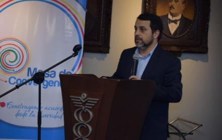 El presidente del directorio del IESS, Paúl Granda, aseguró que se cumplirá con los afiliados.