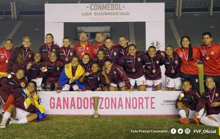 La Vinotinto femenina se coronó en la Zona Norte de la Liga Sudamericana.