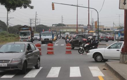 Diario EXPRESO comprobó que en la mayoría de los puntos conflictivos hay agentes de la CTE y señalización.