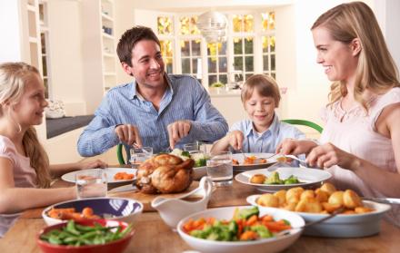 Comer en familia es saludable