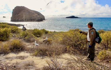 Galápagos es parte de la reserva de la biósfera y sirvió al naturalista inglés Charles Darwin para que desarrollara la teoría sobre la evolución de las especies.