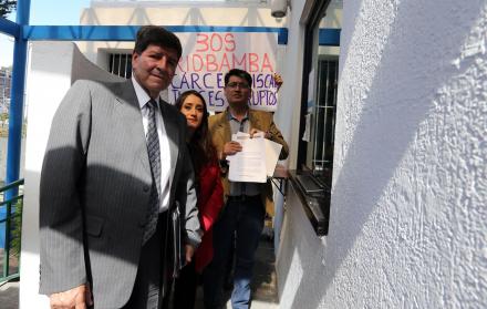 Pedido. El coronel Rolando Tapia, uno de los sentenciados por el 30S, pidió a la Fiscalía investigar la supuesta injerencia de Correa en la justicia.