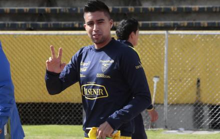 Imagen de archivo. Cristhian Noboa formó parte del compromiso hasta finalizar la primera etapa.