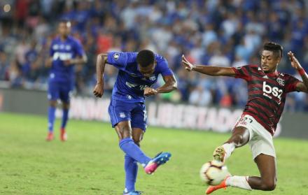 Emelec derrotó a Flamengo la noche del miércoles en el Capwell.