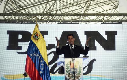 Juan Guaidó, quien presentó este jueves el Plan País, no reaccionó de forma inmediata a la medida.