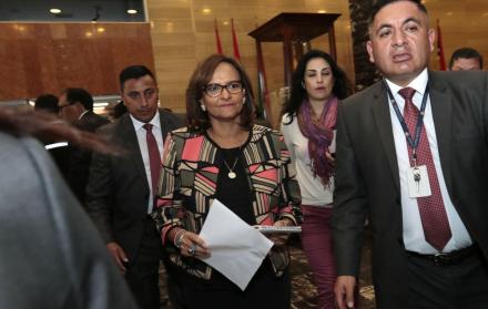 Según Cabezas, la denuncia presentada por Aleaga tiene como único objetivo la desestabilización del Estado y de sus autoridades.