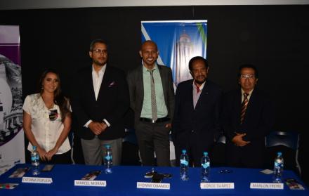 Organizadores del Festival Internacional de Cine de Guayaquil. 