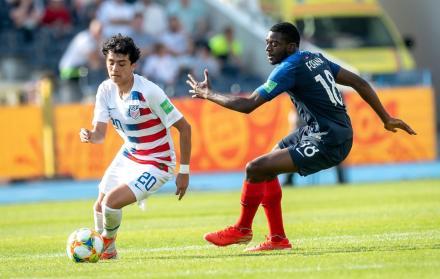 Estados Unidos sentenció el partido en los últimos 10 minutos, tras un error del arquero francés.