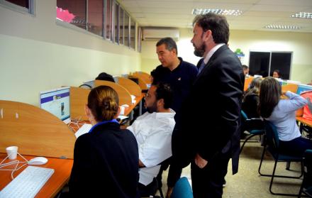 Trabajo. Los docentes de Copol se han capacitado para impartir a sus alumnos los conocimientos adquiridos.