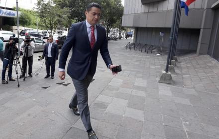 Defensa. Édgar Molina, abogado de Pamela Martínez, habló de la posibilidad de una cooperación eficaz.