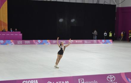 La deportista tricolor obtuvo un puntaje de 27.37.