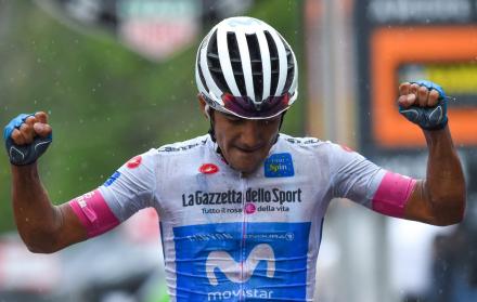 Richard Carapaz termina cuarto en el Giro de Italia