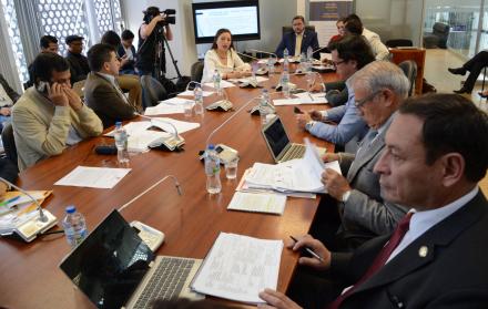 Sesión. En la última reunión de la semana pasada de la Comisión Ocasional solo lograron estar 11 de los 19 miembros que la conforman.