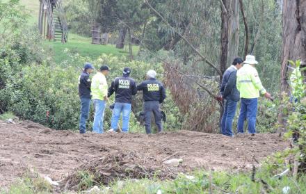 Los restos hallados en Bellavista, en Quito, no pertenecen a Campoverde.