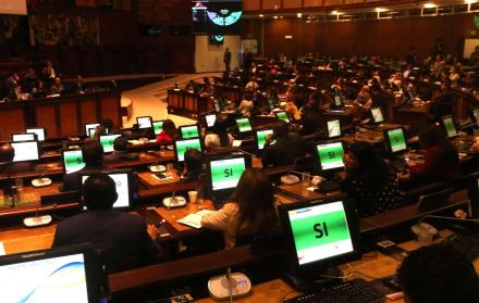 Trabajo. La Asamblea durante el año aprobó un total de 18 leyes. El Presupuesto entró por el ministerio de la Ley.