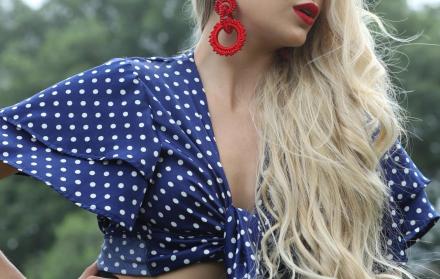 ‘Polka dots’ estampado de furor