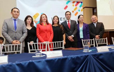Evento. Las autoridades de Gobierno participaron del Invest Ecuador 2018, que se realizó ayer en Quito.