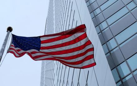 Fachada del consulado ruso en Seattle, Washington, Estados Unidos.