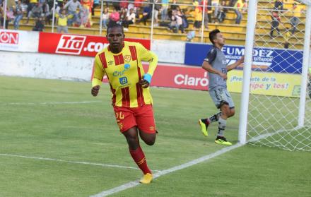 Edson Montaño, 27 años, delantero de Aucas, no fue tomado en cuenta para esta convocatoria.