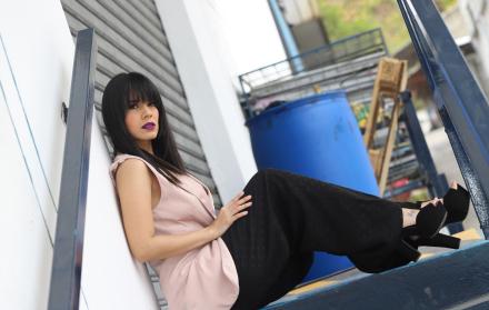 Priscila Negrón, de 34 años, interpreta a Tani Bermeo en la telenovela Sharon, la hechicera.