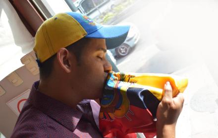 Algunos ecuatorianos tuvieron que regresar de Venezuela por la crisis de ese país. 
