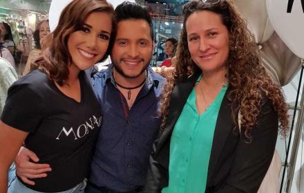 Mónica Bucheli, Will Mendoza y María del Carmen Arellano