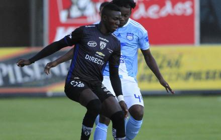 Encuentro entre Emelec e Independiente del Valle el pasado 14 de agosto de 2018.