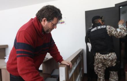 Alecksey Mosquera, exministro de Electricidad durante el gobierno de Correa, fue uno de los primeros detenidos por supuestamente recibir un millón de dólares en coimas de Odebrecht.