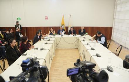 Comisión ocasional para la investigación a la asambleísta Sofía Espín.