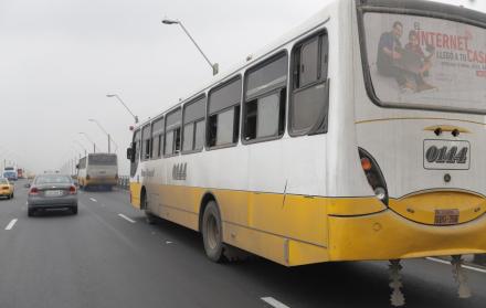 Intercantonal. Tres cooperativas de Durán trasladan a pasajeros al Puerto.