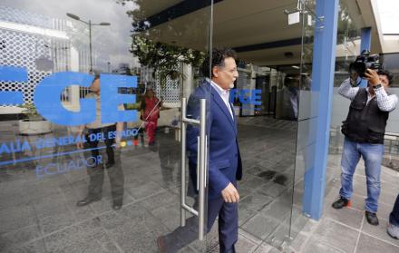 Defensa. El contralor Pablo Celi debe presentar en Fiscalía las pruebas de descargo a la denuncia efectuada.