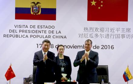 China y Ecuador comparten oficina