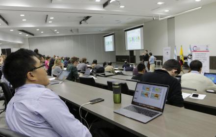 Conferencia. Enviados de 40 países se citaron por tres días en un auditorio de la Espol, campus Prosperina.